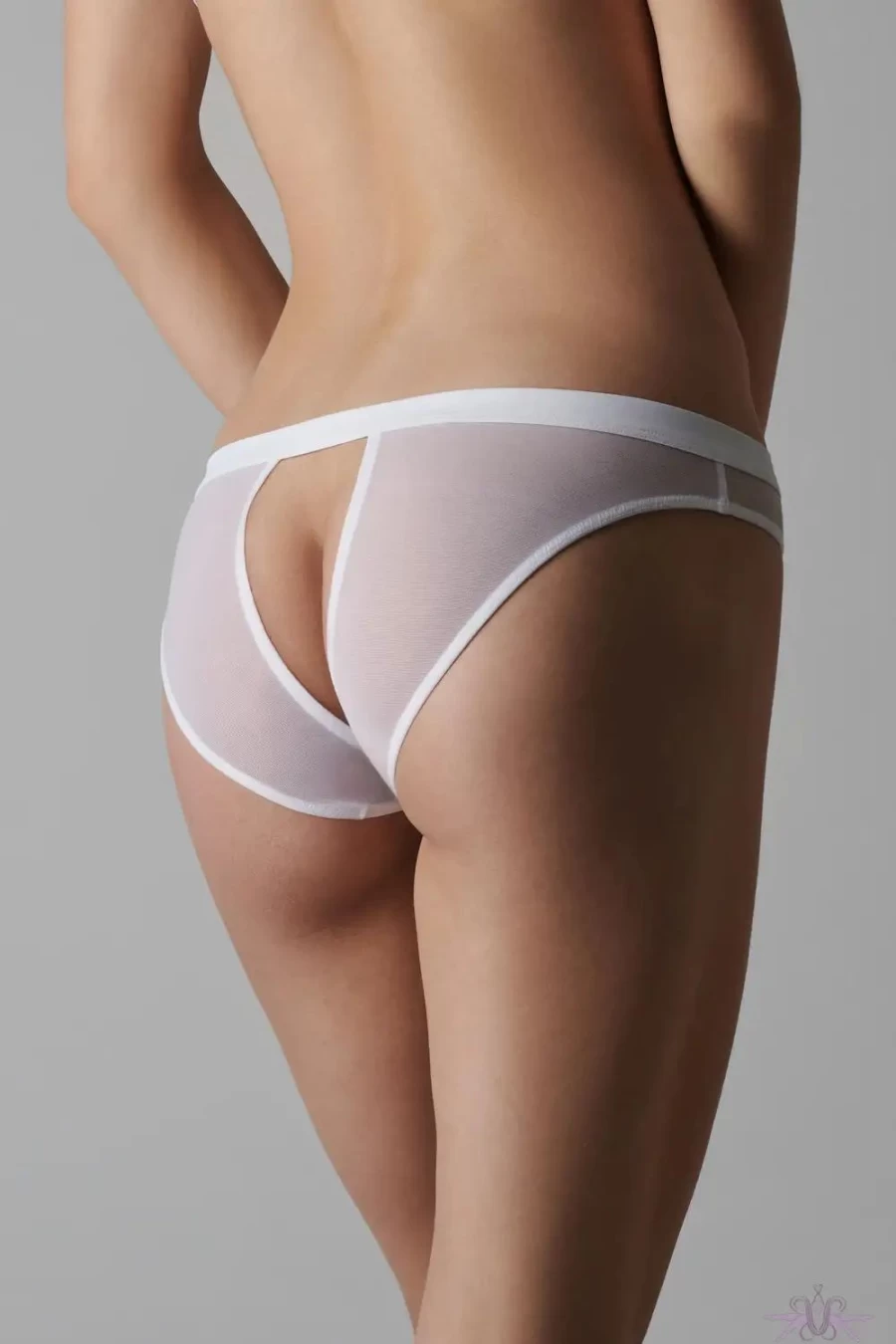 Sexproducts Pure Tentation White Lace Open Panty - Maison Close Style Sensual Lingerie